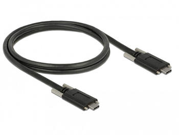 DeLock USB 3.2 Gen2-C 1m schwarz (83720)