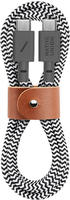 Native Union BELT-C-ZEB-2-NP, Native Union USB-C Kabel 1.2m BELT-C-ZEB-2-NP