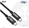 Club3D Kabel USB 4 Typ C PD 240W / 8K / 40Gbps 1m St/St retail
