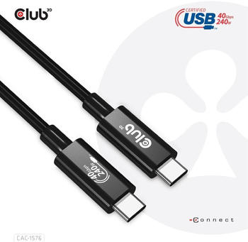 Club3D USB4 Gen3x2 Typ-C 1m (CAC-1576)