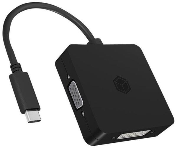 Raidsonic Icy Box 4-in-1 USB-C Video Adapater IB-DK1104-C