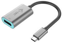 I-tec Usb-c To Displayport Metal Adapter 1x Display Port 4k 60hz F&uuml;r Windows Macos