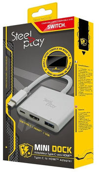 Steelplay Nintendo Switch Mini Dock USB-C/HDMI Adapter