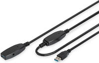 Digitus Aktives USB 3.0 Verl&auml;ngerungskabel, 20m