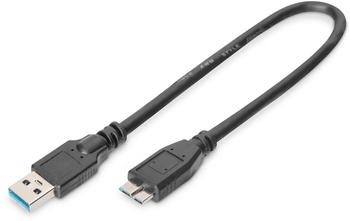 Digitus USB 3.0 A-microB 0,5m (AK-300117-005-S)