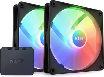 NZXT F140 RGB Core Duo Black