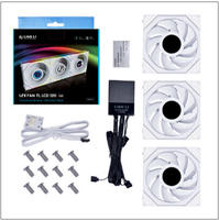 Lian Li UNI FAN TL LCD Series, 3er Pack + Controller PC-Gehäuse-Lüfter Weiß (B x H Lian Li UNI FAN TL LCD Series, 3er Pack + Controller PC-Gehäuse-Lüfter Weiß (B x H