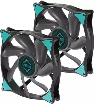 Iceberg Thermal IceGALE 140mm schwarz 2-Pack