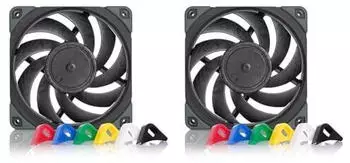 Noctua NF-A12x25 PWM chromax.black.swap 2-Pack