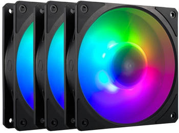 Cooler Master Mobius 120P ARGB schwarz 3er-Pack