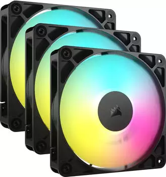 Corsair RS120 ARGB schwarz Triple-Kit