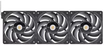 Thermaltake TOUGHFAN EX12 Pro High Static Pressure PC Cooling Fan Swappable Edition (3-Fan Pack) Thermaltake TOUGHFAN EX12 Pro High Static Pressure PC Cooling Fan Swappable Edition (3-Fan Pack)