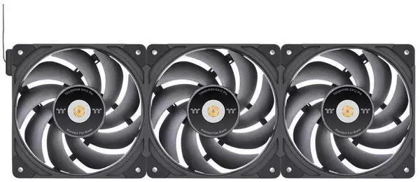 Thermaltake TOUGHFAN EX12 Pro High Static Pressure PC Cooling Fan Swappable Edition (3-Fan Pack)
