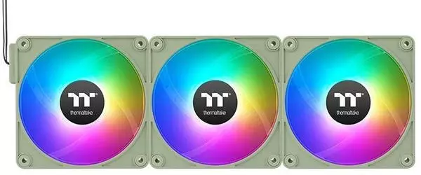Thermaltake CT120 EX ARGB Sync 120mm Reverse grün 3-Pack