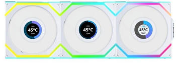 Lian Li UNI FAN SL Wireless LCD 120 Reverse weiss 3-Pack