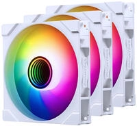 140mm PHANTEKS M25-140 Gen2 PWM DRGB Reverse Blade 3er-Pack wei&szlig;