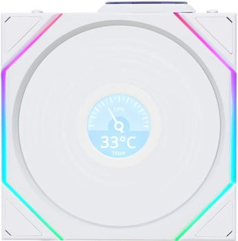 Lian Li UNI FAN TL Wireless LCD 120 Reverse weiss 1-Pack