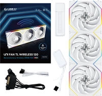 Lian Li UNI FAN TL Wireless L&uuml;fter ARGB PWM 3er-Pack - 120 mm weiss (12TL1W3W)