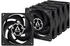ARCTIC P8 Silent 80mm schwarz 5-Pack