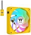 Thermaltake CT140 EX Reverse ARGB Sync 140mm gelb 3-Pack