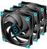 Iceberg Thermal IceGALE Silent PWM Gehäuselüfter 120mm Schwarz 3er Pack (ICEGALE12P-BBT-3A)