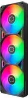 COOLER Master SickleFlow Edge 360 ARGB, schwarz/wei&szlig;, LED-Steuerung, 3x 120mm