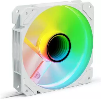 Sharkoon SHARK Mirror PWM RGB Reverse weiss 120mm