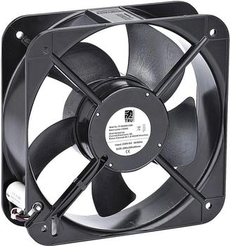 TRU Components Axiallüfter TC-NA20060-230B1 230 V/AC 890 m³/h schwarz (TC-12774580)