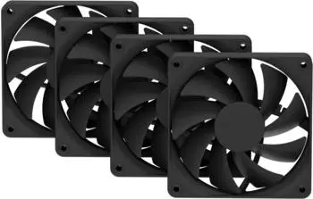 Hyte FA12 Pitch Black 4-Pack