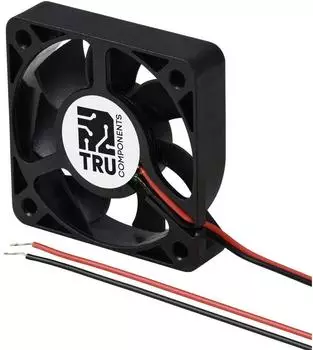 TRU Components TC-MX5010-12V0.04A Axiall&uuml;fter 12V/DC 13,2m&sup3;/h 50x50x10mm (TC-13401696)