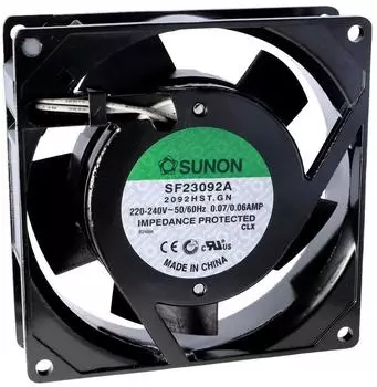 Sunon SF23092A-2092HSL.GN Axiallüfter 230V/AC 49,25m³/h 92x92x25mm (SF23092A-2092HSL.GN)