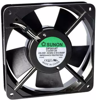 Sunon DP203AT-2122LBT.GN Axiallüfter 230V AC 79,83m³/h 120x120x25mm (DP203AT-2122LBT.GN)