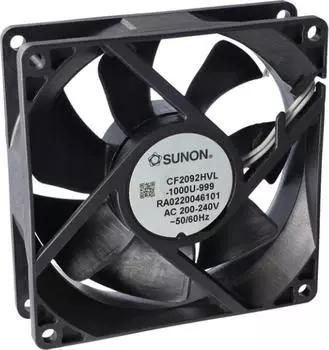 Sunon CF2092HVL-1000U-999 Axiallüfter 230V/AC 88,32m³/h 92x92x25mm (CF2092HVL-1000U-999)