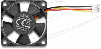 DeLock Axiallüfter 12V DC, 35x35x10mm, schwarz (67338)