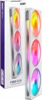 NZXT F360 RGB Geh&auml;usel&uuml;fter 360mm wei&szlig; (RF-R236U-WF)