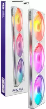 NZXT F420 RGB Geh&auml;usel&uuml;fter 420mm wei&szlig; (RF-R242U-WF)