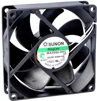 Sunon CF2082HVL-1000U-999 Axiall&uuml;fter 230V 67,94m&sup3;/h 80x80x25mm (CF2082HVL-1000U-999)