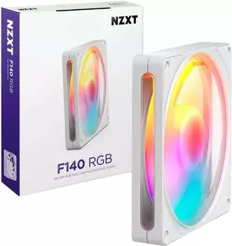 NZXT F140 RGB Geh&auml;usel&uuml;fter 140mm wei&szlig; (RF-R214S-WF)