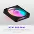 NZXT F120 RGB Gehäuselüfter 120mm schwarz (RF-R212S-BF)