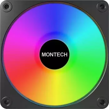 Montech GF120 V2 ARGB Geh&auml;usel&uuml;fter 120mm schwarz (GF120V2ARGBBlack)