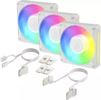 ARCTIC BioniX P12 A-RGB weiss 3-Pack