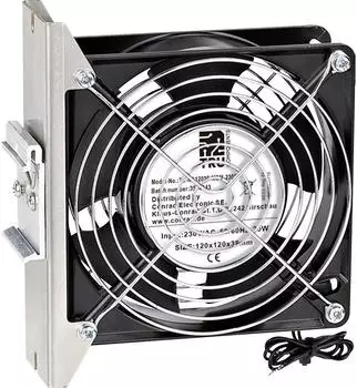 TRU Components TC-NA12038-MBM-230B Axiall&uuml;fter 230V/AC 162m&sup3;/h 120x120x38mm (TC-14376172)