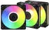 ARCTIC BioniX P14 A-RGB schwarz 3-Pack