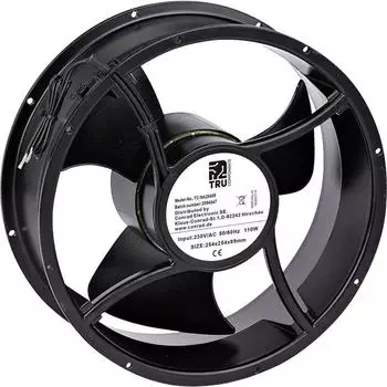 TRU Components TC-NA25489 Axiall&uuml;fter 230V/AC 1528m&sup3;/h 254x254x89mm (TC-14376188)