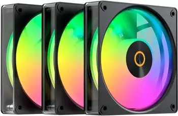 Ocypus Gamma F12 Elite ARGB 120mm schwarz Reverse, 3er Pack (Gamma-F12-BK3AM01E-GL)