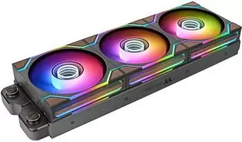 Thermaltake SWAFAN 120 EX INFINITY Wood Edition Gehäuselüfter 3er-Pack (CL-F250-PL12SW-A)