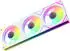 Ocypus Gamma F36 ARGB Luftkühlung 360mm weiß, 3 Lüfter (GAMMA-F36-WH3AM00X-GL)
