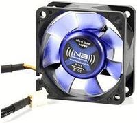 NoiseBlocker BlackSilent XR1 PC-Geh&auml;use-L&uuml;fter Schwarz, Blau (transparent) (B x H x