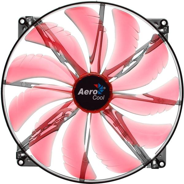 Aerocool Silent Master LED rot 200mm