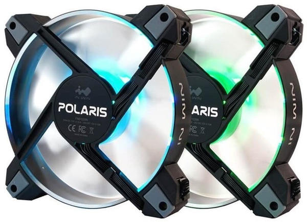 In Win Polaris RGB Aluminium 120mm 2-Pack